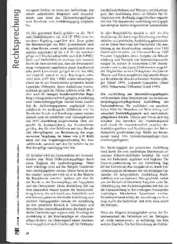 Vorschauseite 5: Urlaubsanspruch - Öffentlicher Dienst - Auszubildende - Heilerziehungspfleger BAG, Urt. v. 27.05.2003