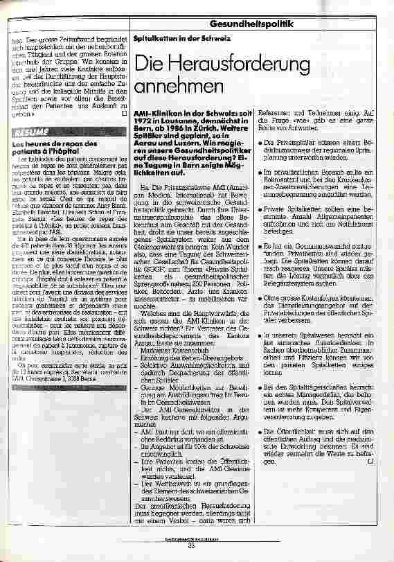 Vorschauseite 3: Zu früh - zu spät - zu kurz Die Essenszeiten der Patienten im Akutspital