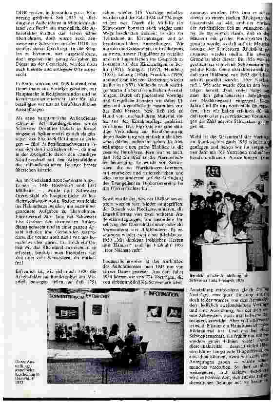 Vorschauseite 4: 90 Jahre Schwesternschaft des Evangelischen Diakonievereins