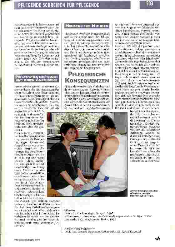 Vorschauseite 2: Nervige Patienten/-innen - gereiztes Personal
