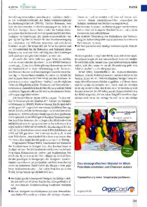 Vorschauseite 6: Bundesweite Aktionen für eine faire Krankenhausfinanzierung