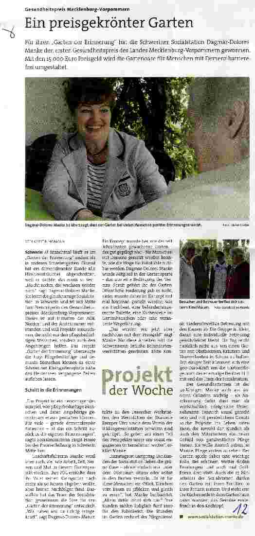 Vorschauseite 1: Ein preisgekrönter Garten