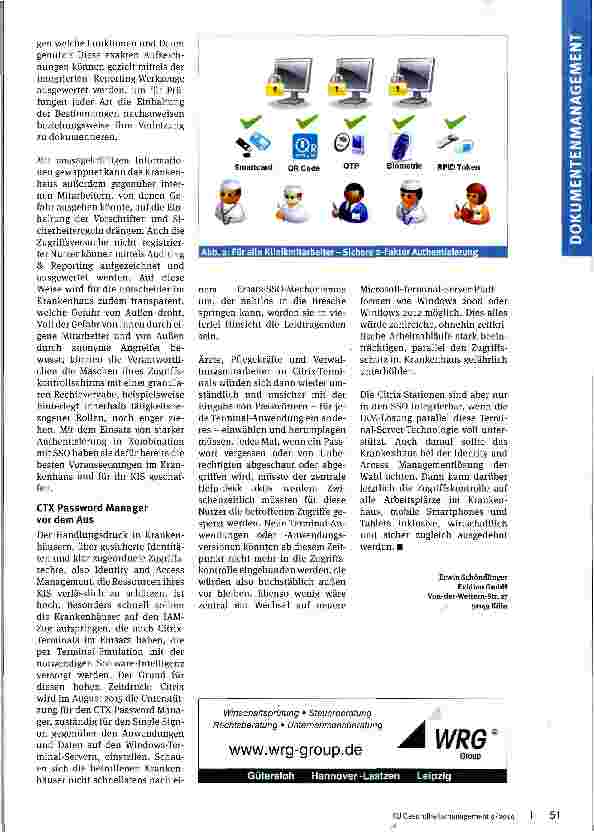 Vorschauseite 3: Mit Sicherheit alles geregelt