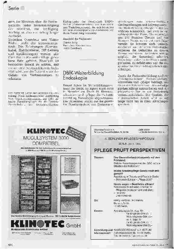 Vorschauseite 4: Minimal-invasive Chirurgie 8. Folge: Die operative Hysteroskopie