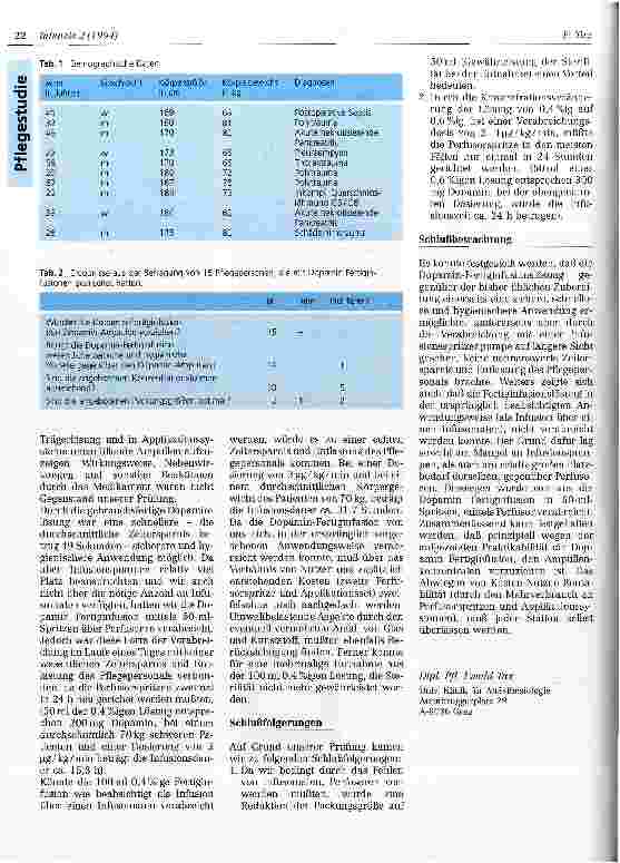 Vorschauseite 2: Evaluierung der Praktikabilität einer Dopamin-Fertiginfusion aus pflegerischer Sicht auf einer operativen Intensivstation