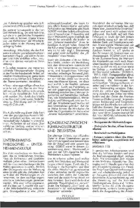 Vorschauseite 3: Vom Homo patiens zum Homo sapiens oder wie ein Patient zum Mensch wird Teil 2: Zielsysteme im Krankenhaus