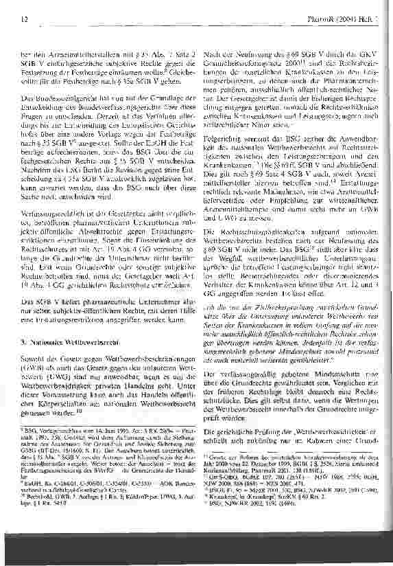 Vorschauseite 3: Arzneimittelerstattung und Herstellerrechte 1. Teil: Nationale Ebene