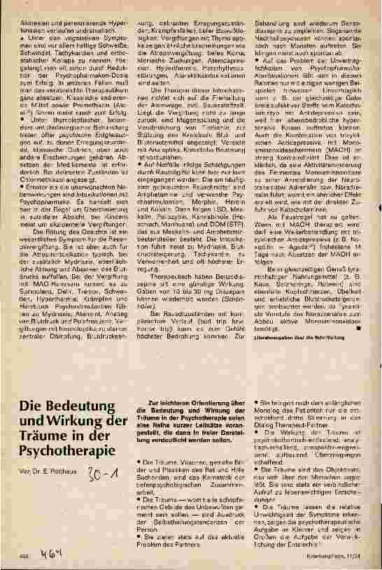 Vorschauseite 3: Möglichkeiten der psychiatrischen Intensivtherapie