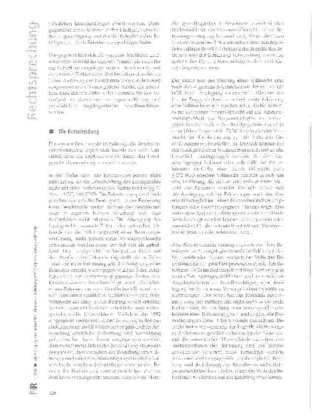 Vorschauseite 3: Zur Auslegung einer notariellen Urkunde als Betreuungsverfügung oder Vorsorgevollmacht