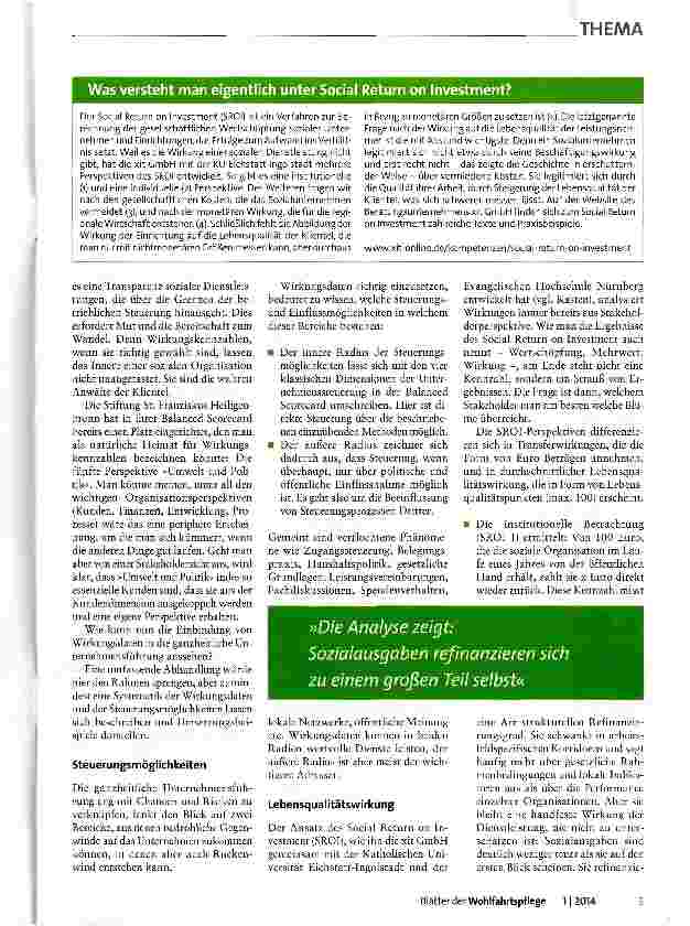 Vorschauseite 3: Soziales nachhaltig finanzieren