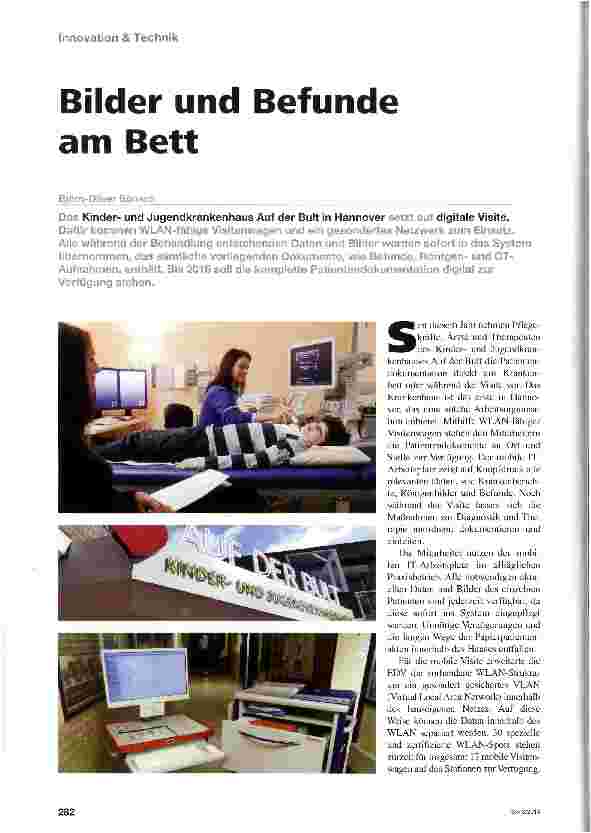 Vorschauseite 1: Bilder und Befunde am Bett