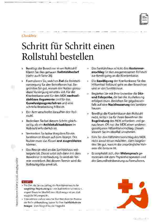 Vorschauseite 3: So läufts beim Rolli rund