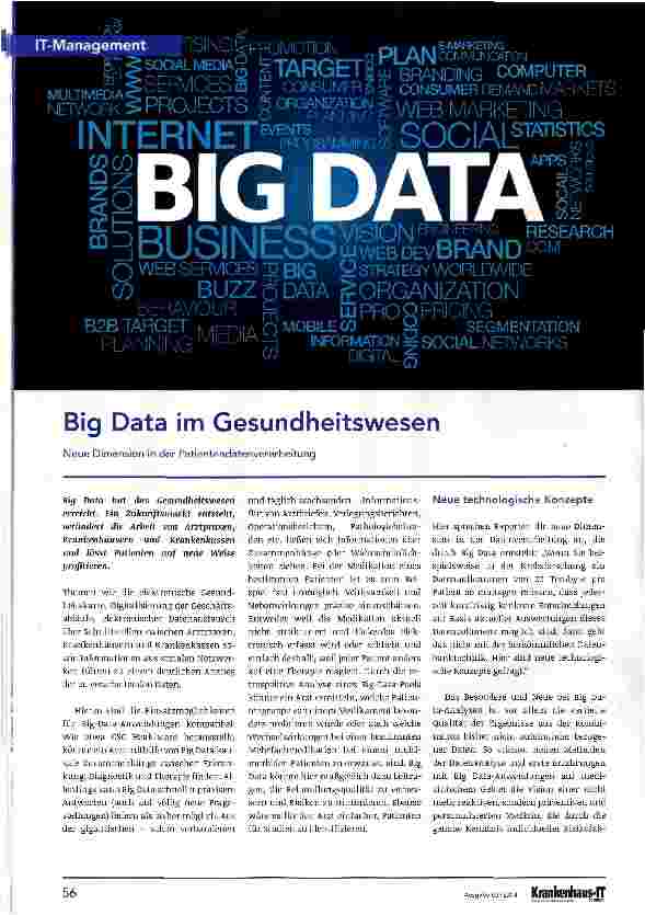 Vorschauseite 1: Big Data