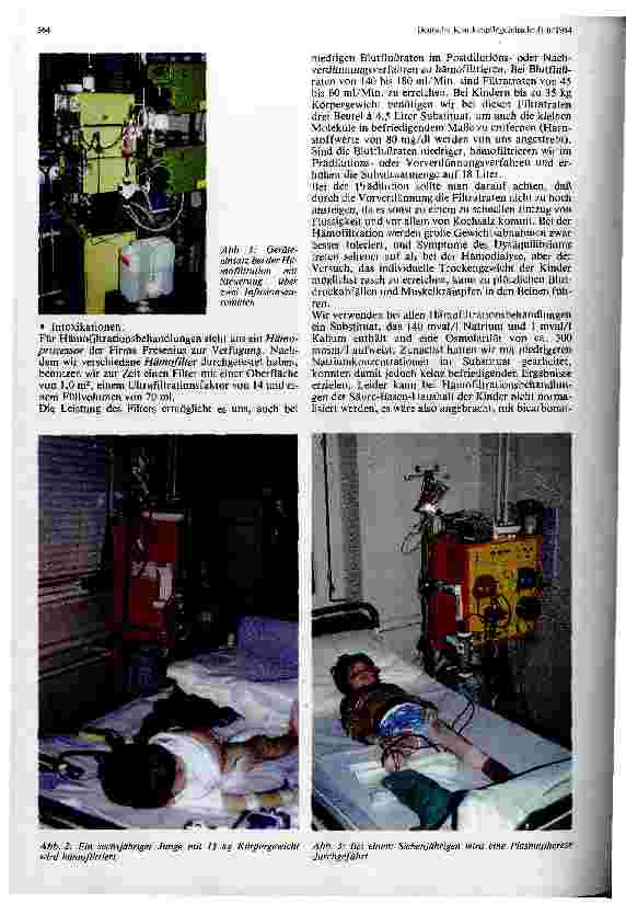 Vorschauseite 2: Hämofiltration und Plasmapherese