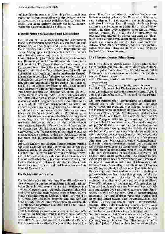 Vorschauseite 3: Hämofiltration und Plasmapherese