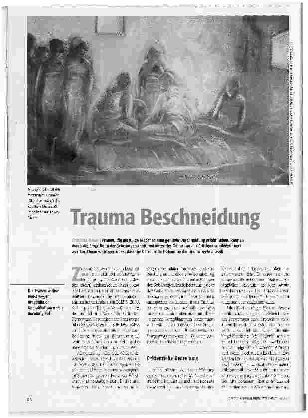 Vorschauseite 1: Trauma Beschneidung