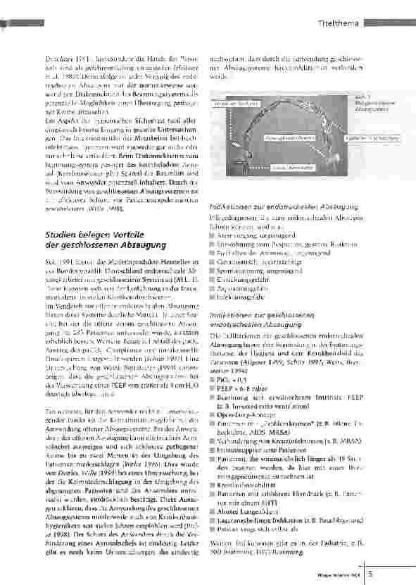 Vorschauseite 2: Endotracheales AbsaugenMehr Sicherheit für Patient und Anwender durch geschlossene Absaugsystem
