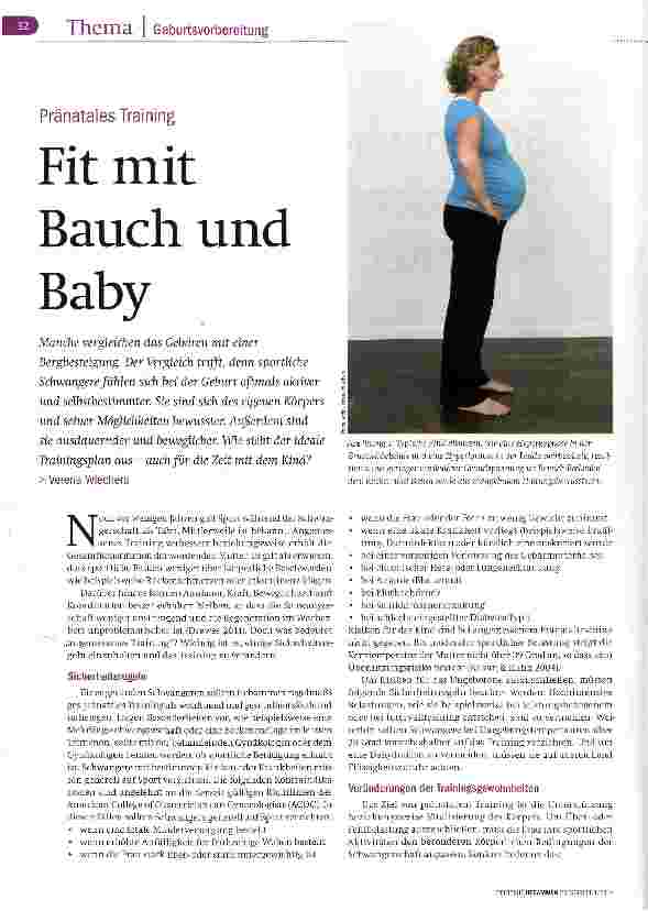 Vorschauseite 1: Fit mit Bauch und Baby