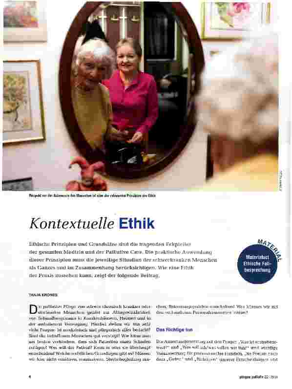 Vorschauseite 1: Kontextuelle Ethik