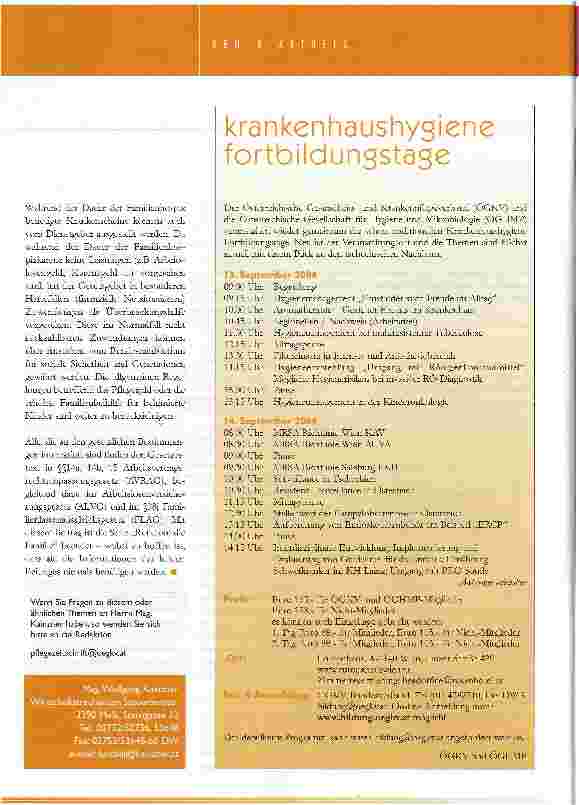 Vorschauseite 3: rund um die familie, familienhospitz