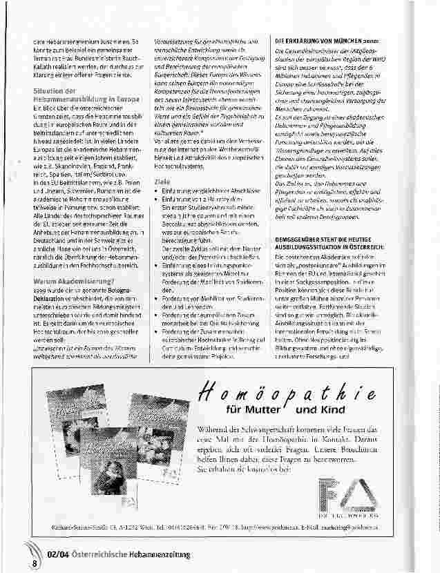Vorschauseite 2: Frau Magister statt Schwester...