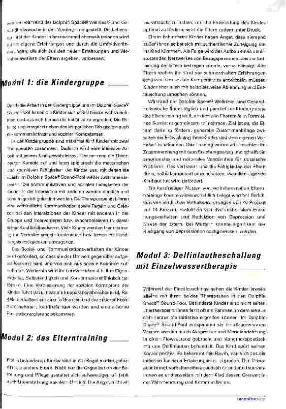 Vorschauseite 2: Das Dolphin Space Programm