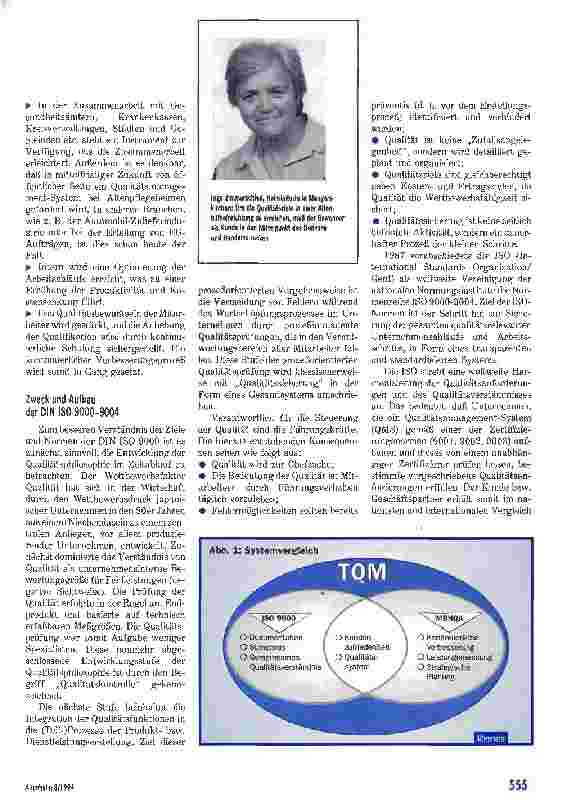 Vorschauseite 2: Qualitätsmanagement nach DIN ISO 9000