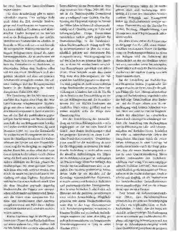 Vorschauseite 2: Aktueller Stand und Perspektiven der Pflegewissenschaft*