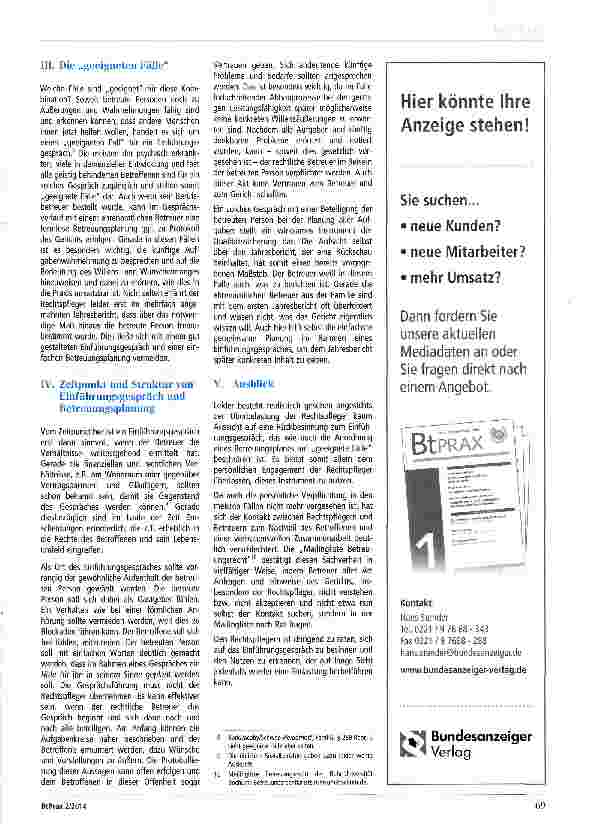 Vorschauseite 2: Das Einführungsgespräch - ein in Vergessenheit geratenes Instrument der Qualitätssicherung