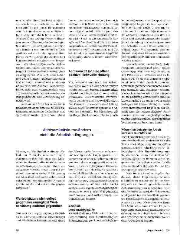 Vorschauseite 3: Ganz im Moment sein