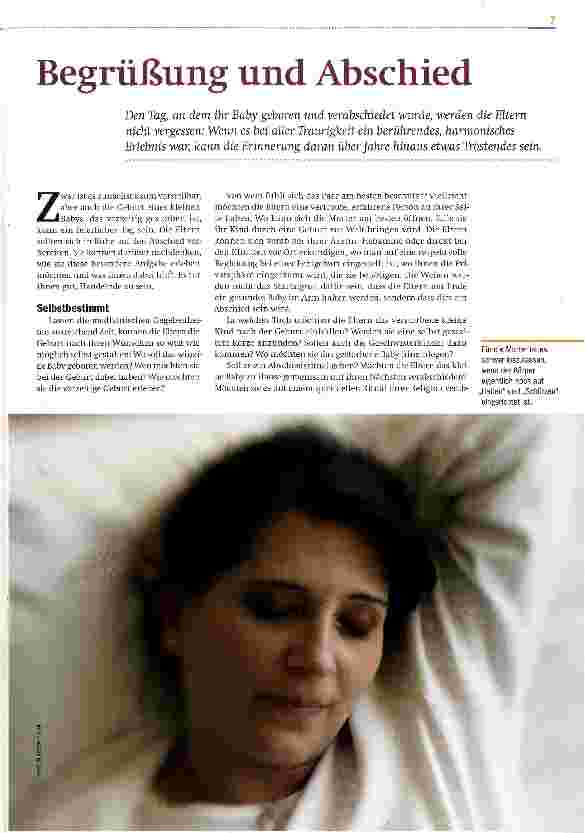 Vorschauseite 1: Begrüßung und Abschied