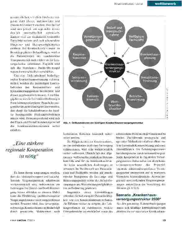 Vorschauseite 2: Ein Blick in die Krankenhauslandschaft 2030