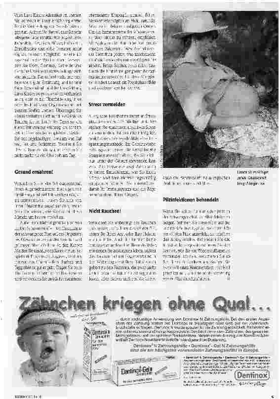 Vorschauseite 2: Prophylaxe in der Schwangerschaft