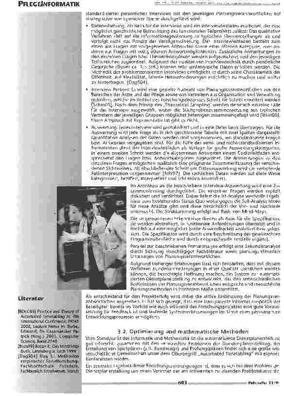 Vorschauseite 4: Automatisierte Dienstplanerstellung mit PepS2