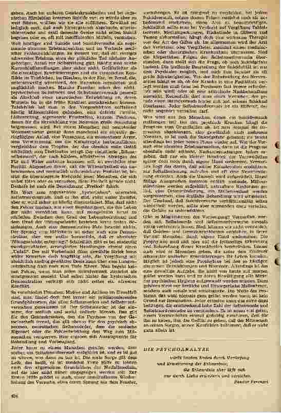 Vorschauseite 2: Über Selbstmorde und Selbstmordversuche