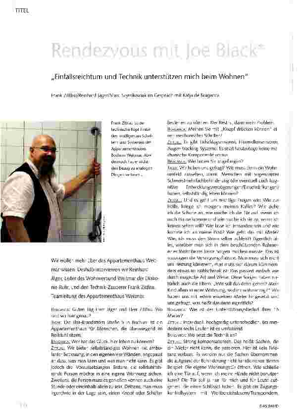 Vorschauseite 1: Rendezvous mit Joe Black