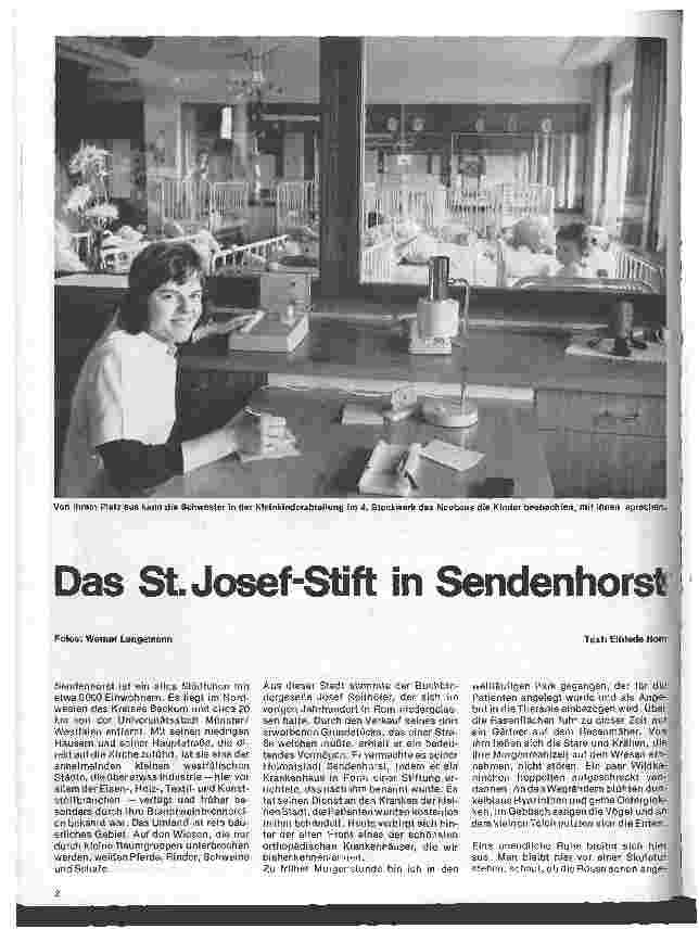 Vorschauseite 1: Das St. Joseph-Stift in Sendenhorst