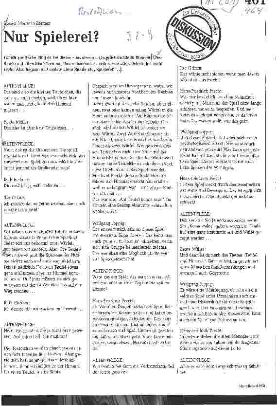 Vorschauseite 1: Nur Spielerei?