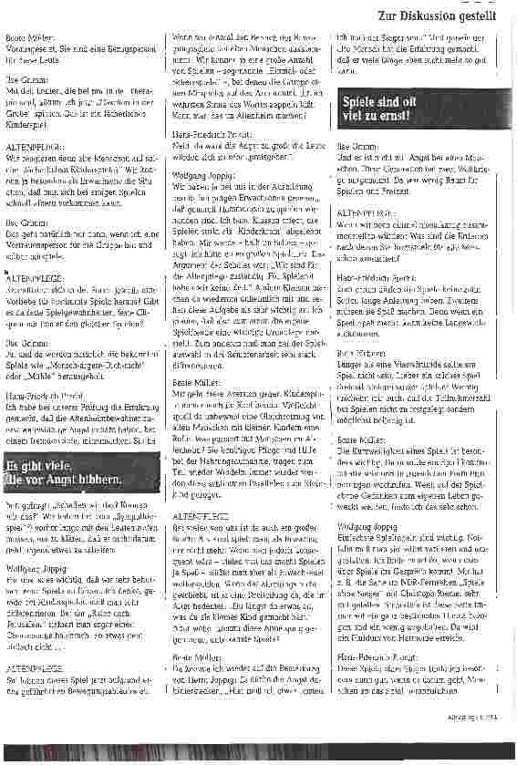 Vorschauseite 3: Nur Spielerei?