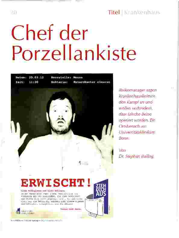 Vorschauseite 1: Chef der Porzellankiste