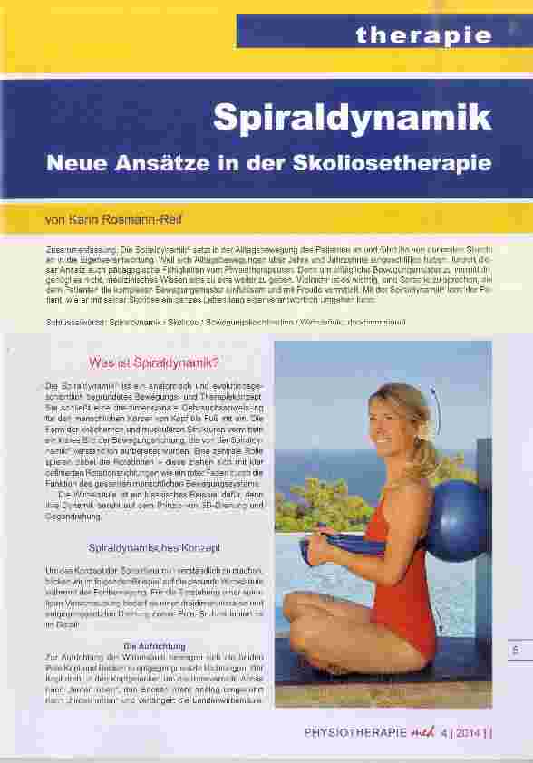 Vorschauseite 1: Spiraldynamik Neue Ansätze in der Skoliosetherapie