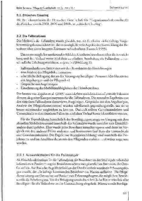 Vorschauseite 4: Mobilitätsbeeinflussende Faktoren bei Bewohnern der stationären Altenhilfe in Deutschland