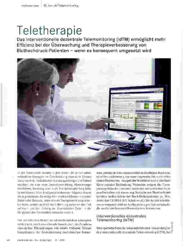 Vorschauseite 1: Teletherapie