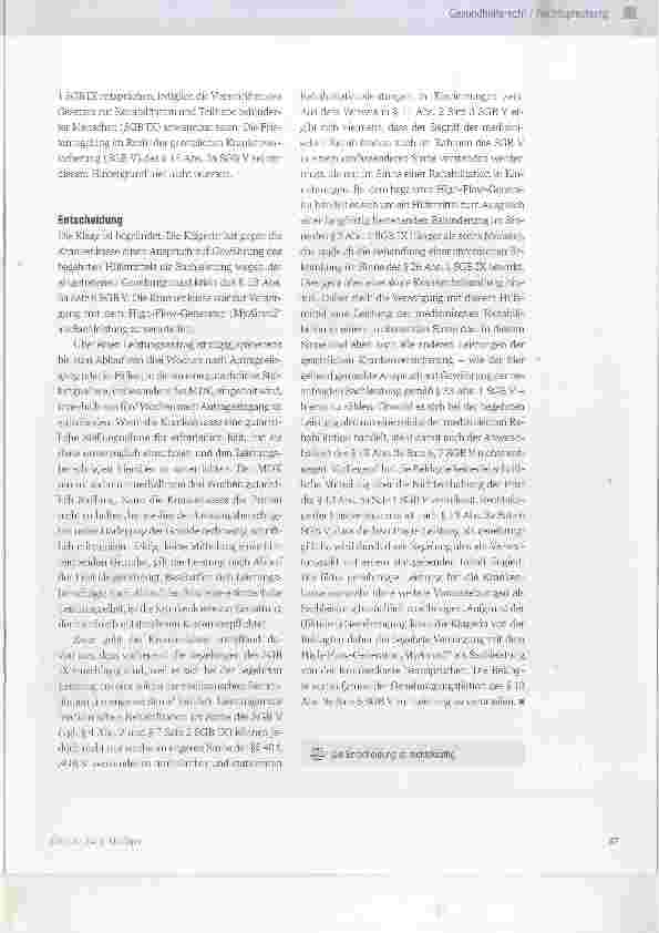 Vorschauseite 2: Hilfsmittelversorgung zur medizinischen Rehabilitation bei chronisch-obstruktiver Lungenerkrankung