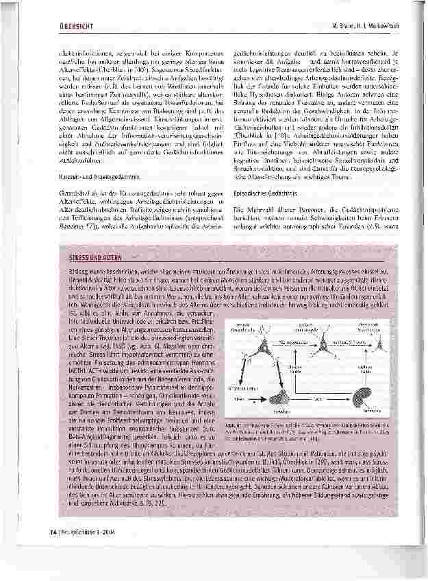 Vorschauseite 6: Frontalhirn und Gedächtnis im Alter