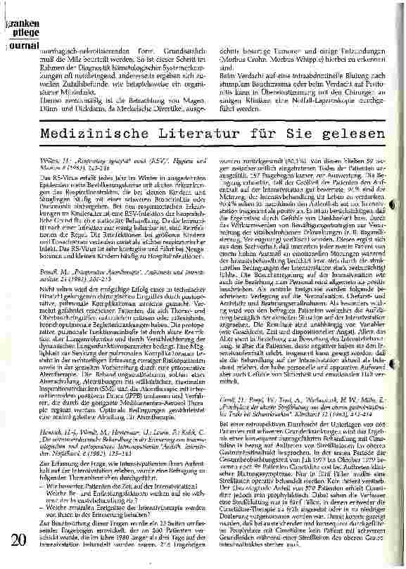 Vorschauseite 4: Möglichkeiten und Grenzen der Laparoskopie