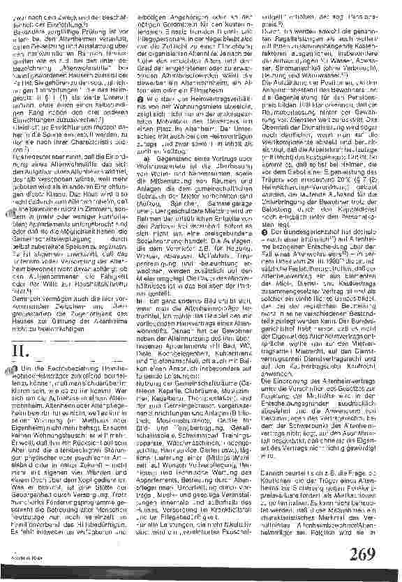 Vorschauseite 2: Altenheimbewohner = Mieter?