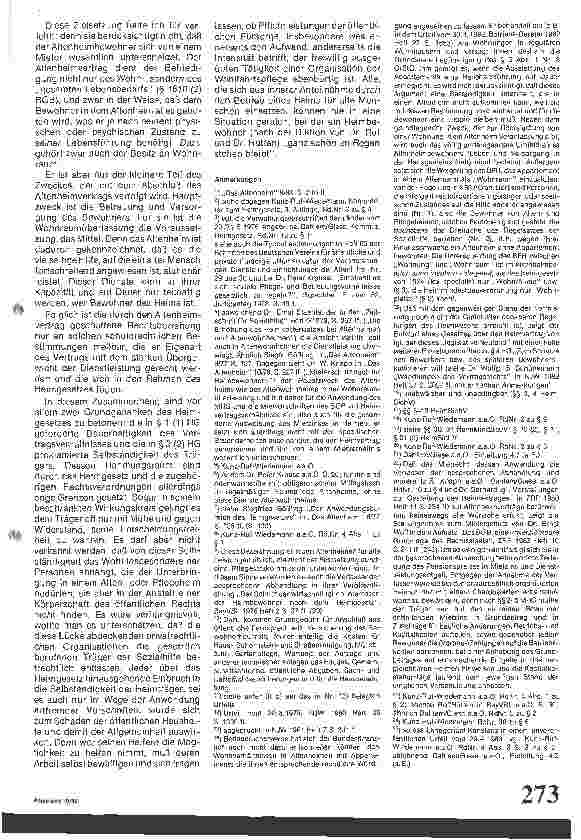 Vorschauseite 5: Altenheimbewohner = Mieter?