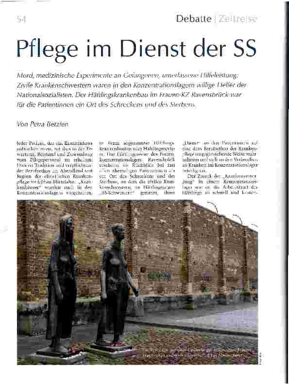 Vorschauseite 1: Pflege im Dienst der SS
