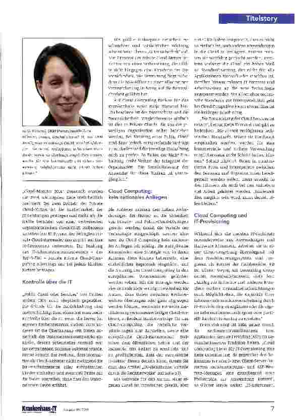 Vorschauseite 2: Cloud bestimmt die IT-Strategie